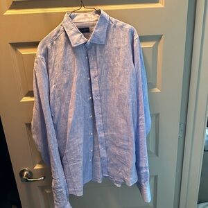 Executive Collection by Tom James linen shirt